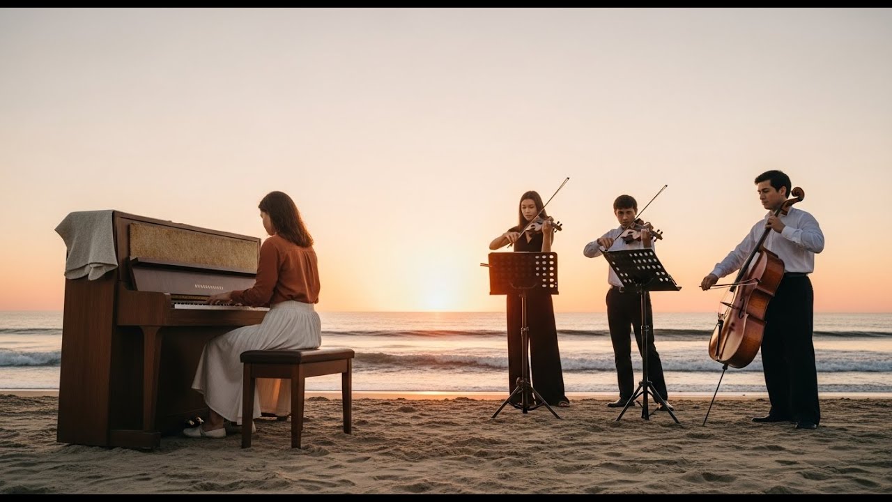 Susurros De Piano Y Cuerdas Para Noches Tranquilas De Lectura Y Reflexión Serena