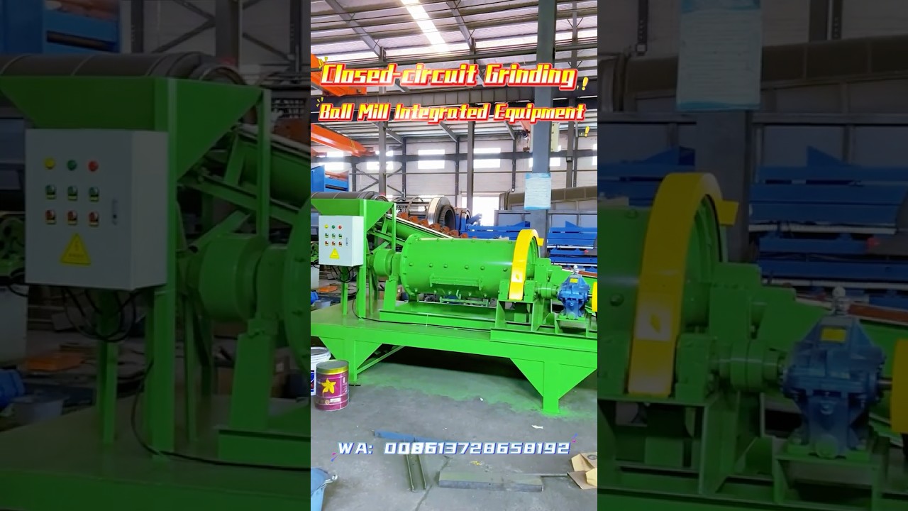 Closed-circuit Grinding Ball Mill Integrated Equipment
