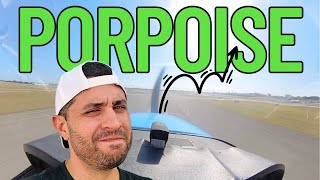 Porpoise Landing and Go-Arounds 😢 - Rookie Pilot Struggles