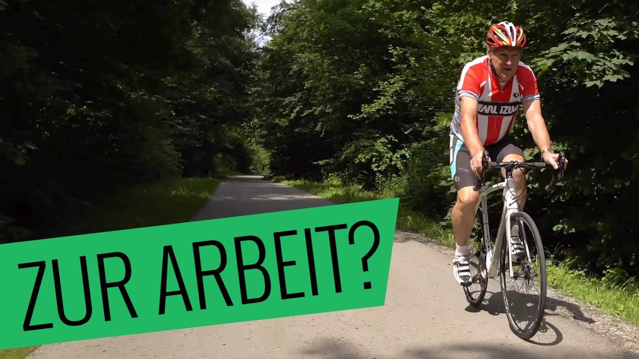 10 km zur arbeit fahrrad