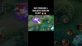 this build makes clint op #mobilelegends