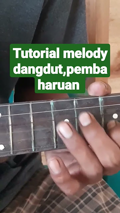 #tutorial #melody #dangdut