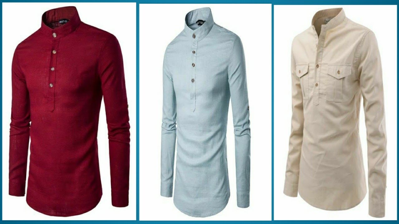 Men Casual long Shirts Stylish designer boy's fashion men's style
