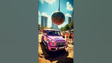 Mercedes Benz Final Moments Chaos! 💥 #ai #funny #trending