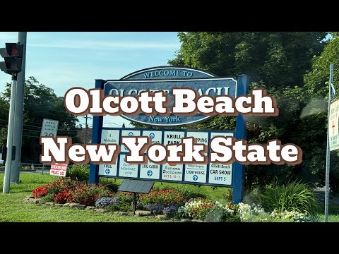 Olcott Beach, a lovely New York State hamlet