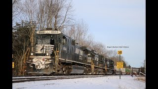 (HD) NS 8844 C40-9 "Top Hat" Leads PAS 23k over the Patriot Corridor [1-2-18]