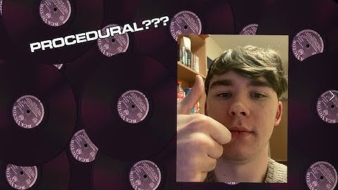 Make a Procedural Vinyl Record in Blender?