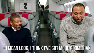 NBA Legends in the Norwegian Premium Cabin