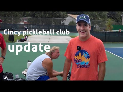 Cincy Pickleball update, Ming's 50th birthday.... Lang Park on Sat. morning.