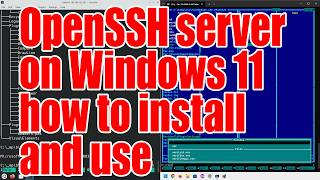 OpenSSH server on Windows11 how to install and use - April 2026 - 7c81cdf5