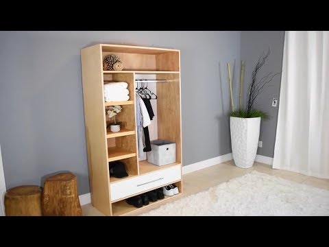 Video: 4 formas sencillas de construir un armario desde cero