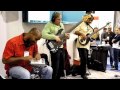 Victor Wooten, Steve Bailey and David "Fingers" Haynes at 2011 NAMM