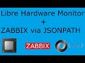 LIBRE HARDWARE MONITOR NO ZABBIX via JSONPATH - HOMELAB