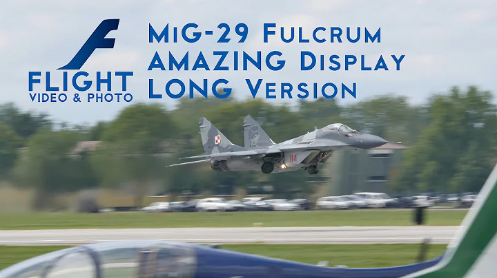 FIGHTER JET MiG-29 Fulcrum AMAZING Display with VE...
