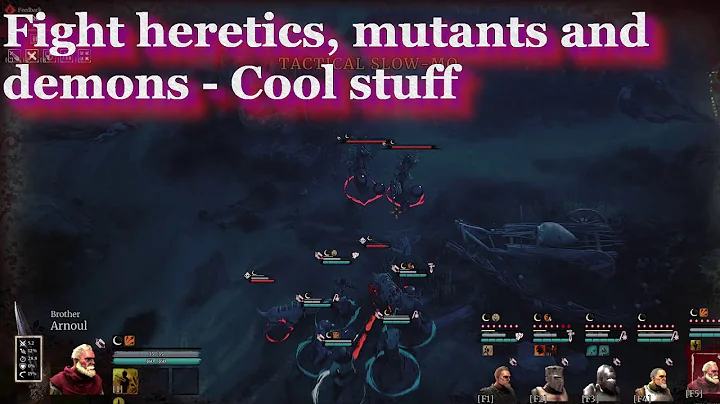 Band of Crusaders gameplay - Demo -Battle Brothers with legs and real time -Crusade against heretics