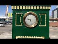 Mayer Street Clock - Dexter Ave. Seattle - 2017 - howard, Seth Thomas, brown