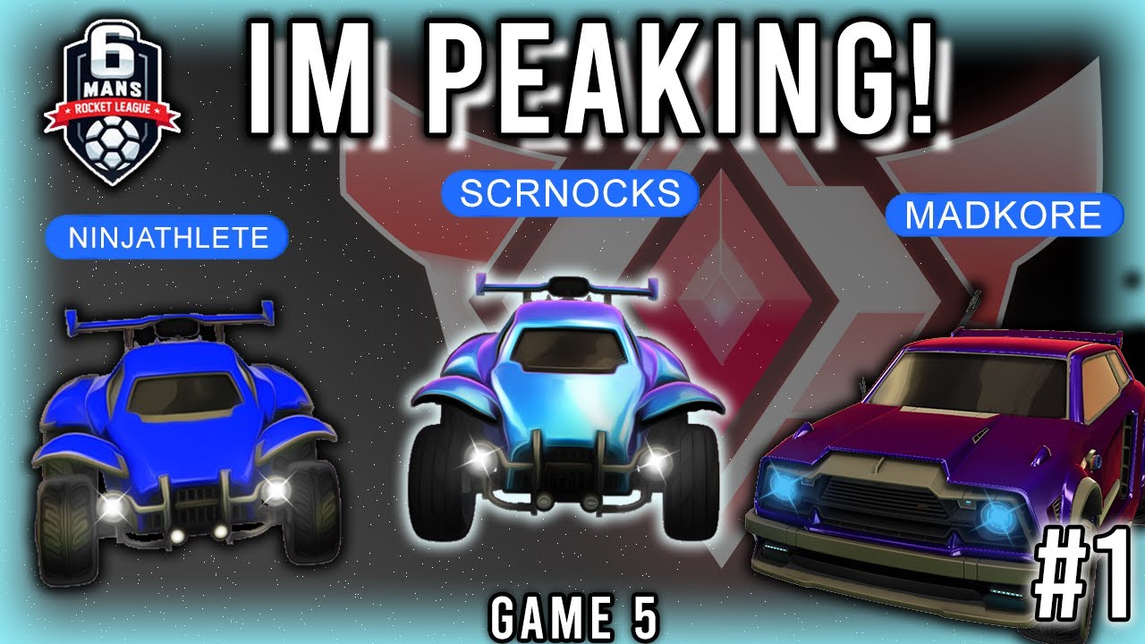 The Rocket League 6Mans Rank E Experience (Game 5 Series #1) - YouTube