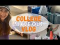 College Move Out Vlog | Moving Out of My Dorm | Clemson University