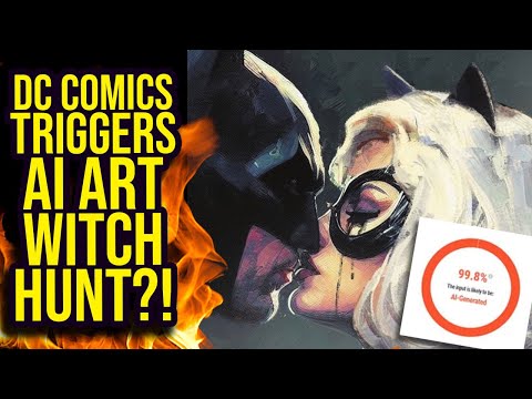 DC Comics Triggers an AI Art WITCH HUNT?!