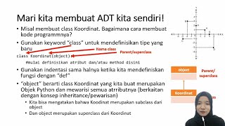 Python ADT Koordinat #1