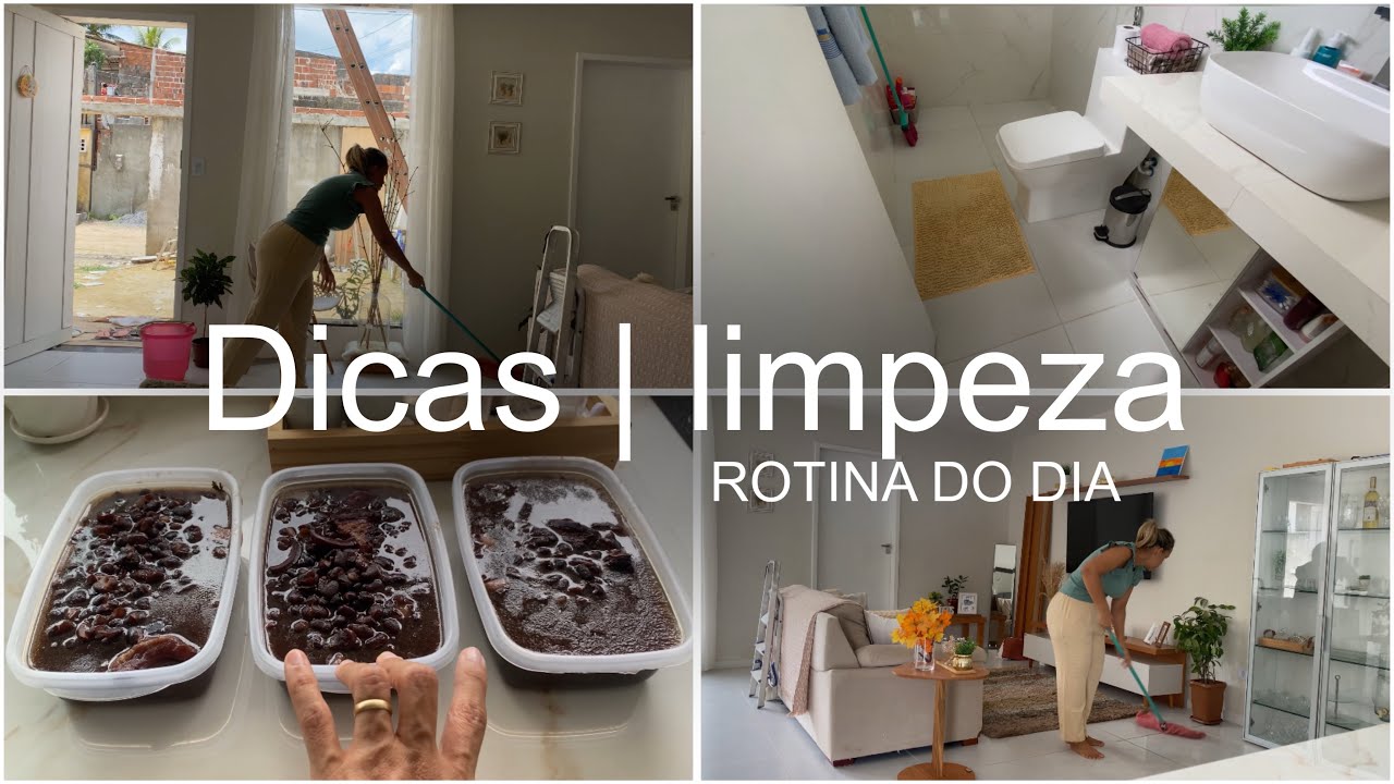 Dicas e limpeza/ rotina do dia vem passar esse tempinho comigo