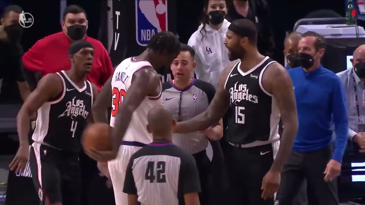 DeMarcus Cousins and Rondo kept trolling Julius Randle