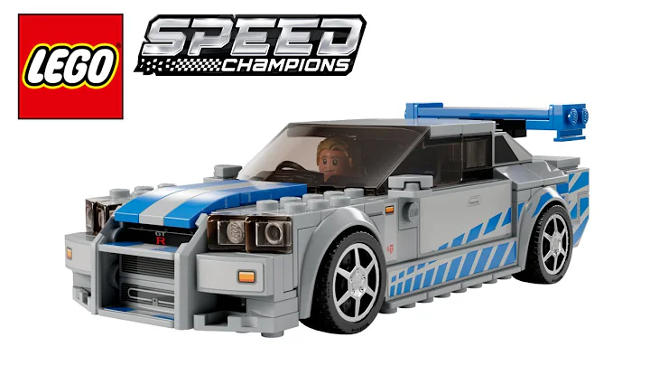 LEGO Speed Champions - 2 Fast 2 Furious – Nissan Skyline GT-R (R34) (76917) - Speed build