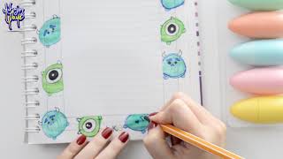 ✅ ideas para marcar los cuadernos con margenes - bordes para cuadernos -Dibujos  Yaye @DibujosYaye