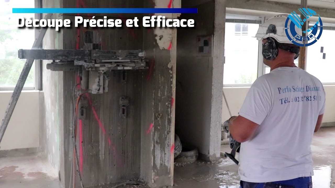 Perfo Sciage Diamant - Sciage de Voile Intérieur (92)