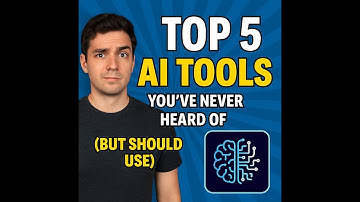 Top 5 Mind-Blowing AI Tools You’re NOT Using (Yet)