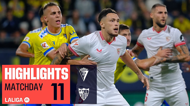 Resumen de Cádiz CF vs Sevilla FC (2-2)