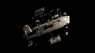 OP1we PCB Exploded View Animation