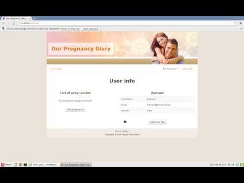 My CS50x Final Project - Our Pregnancy Diary