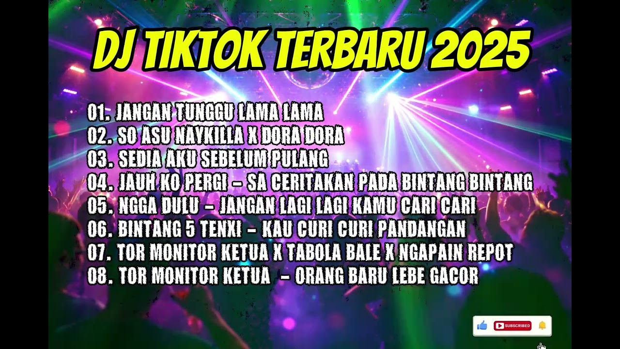 DJ TIKTOK TERBARU 2025 ‼️ 🎵 DJ JANGAN TUNGGU LAMA LAMA 🎵 DJ SEDIA AKJ SEBELUM HUJAN
