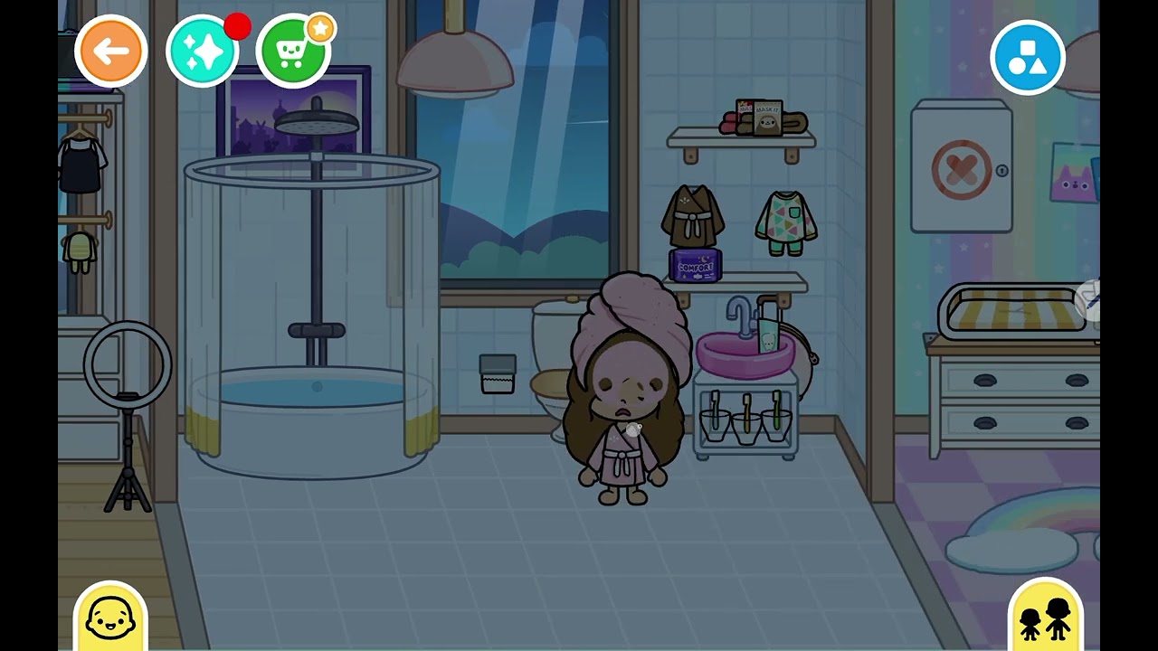 Rutina de mañana de las niñas