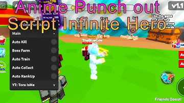 Anime Punch Out Script Infinite Hero | Hydrogen - Fluxus - Delta - Arceus x Executor