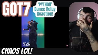 GOT7 - 'Python' Relay Dance Reaction!
