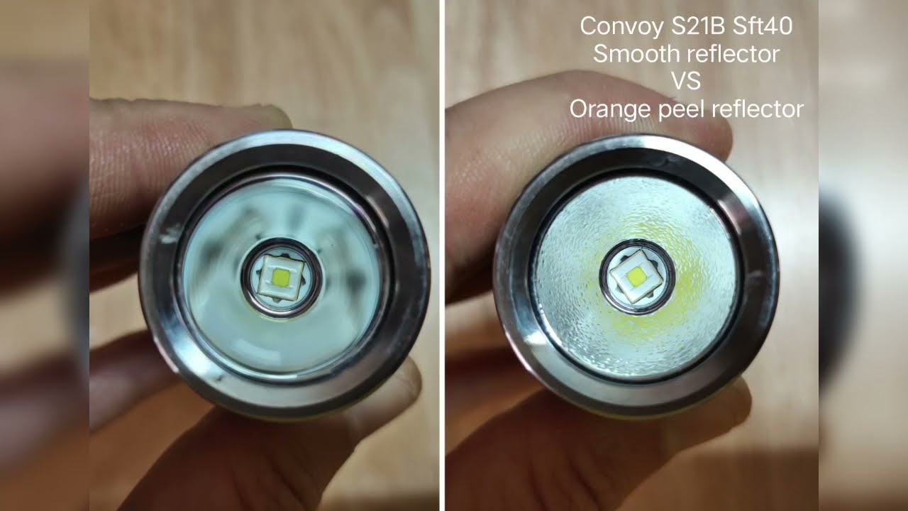 Convoy S21b sft40 8a, Op reflector vs SMO reflector