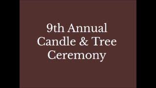 Annual Candle & Tree Memorial Service