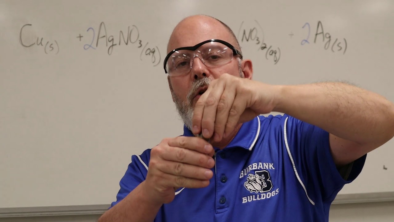 Copper and Silver Nitrate Stoichiometry Lab