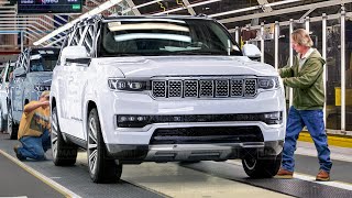 How they Build the New Massive Jeep Grand Wagoneer in the US