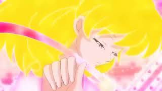Cure Miracle, Cure Magical and Cure Ace! Trial Transformation : Ruby (fanmade)