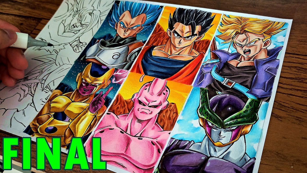 Dragon Ball Super  Artista reúne novas formas dos Guerreiros Z em  ilustração