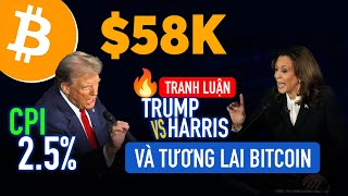 1995 - CPI Đã Có Nhưng Thị Trường Đầy Biến Động | Trump Tranh Luận Với Harris… Và Tương Lai Của BTC