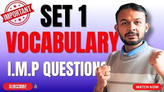 V.V.I VOCABULARY SET 1 CLASS 12 COMPULSORY ENGLISH#elopeeth #compulsoryenglish #vocabulary #grammar