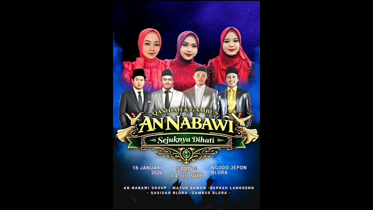 Live Qosidah Gambus An Nabawi Dukuh Ngodo