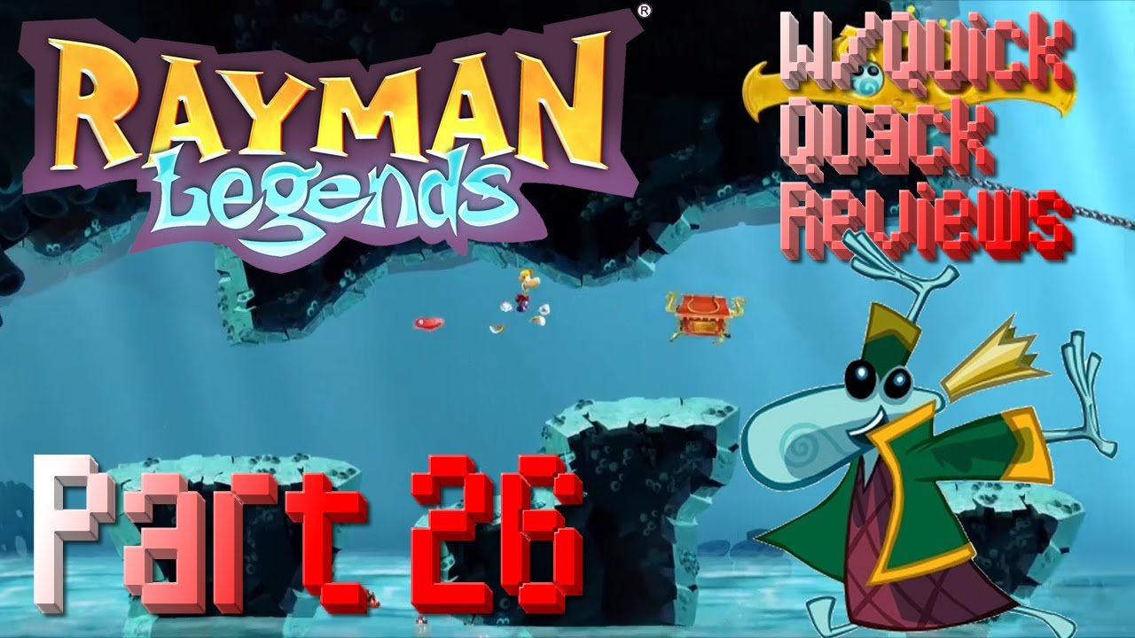 Let's Play Rayman Legends (Blind) W/QuickQuackReviews Part 26 - Singing Lum World
