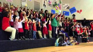 Liam's Christmas program part 1 jingle bells
