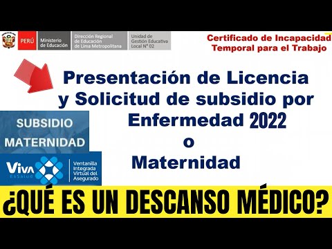 ESSALUD EN LÍNEA: ¿CÓMO TRAMITAR DESCANSO MEDICO Y SUBSIDIO? Cómo solicitar licencia y CITT temporal