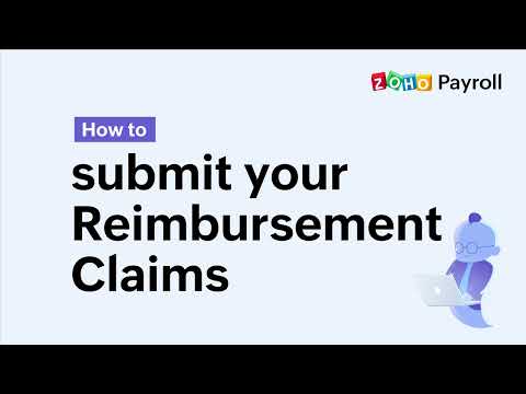 How to Submit Your Reimbursement Claims | Zoho Payroll